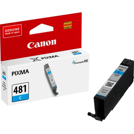 CANON-INK-CLI-481 C-TS704/ S6140/ TS6240/ TS8140/ TS8240/ TS9140/ T...