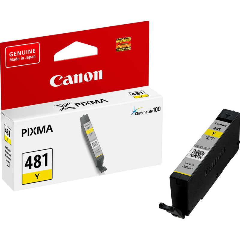 CANON-INK-CLI-481 Y-TS704/ S6140/ TS6240/ TS8140/ TS8240/ TS9140/ T...