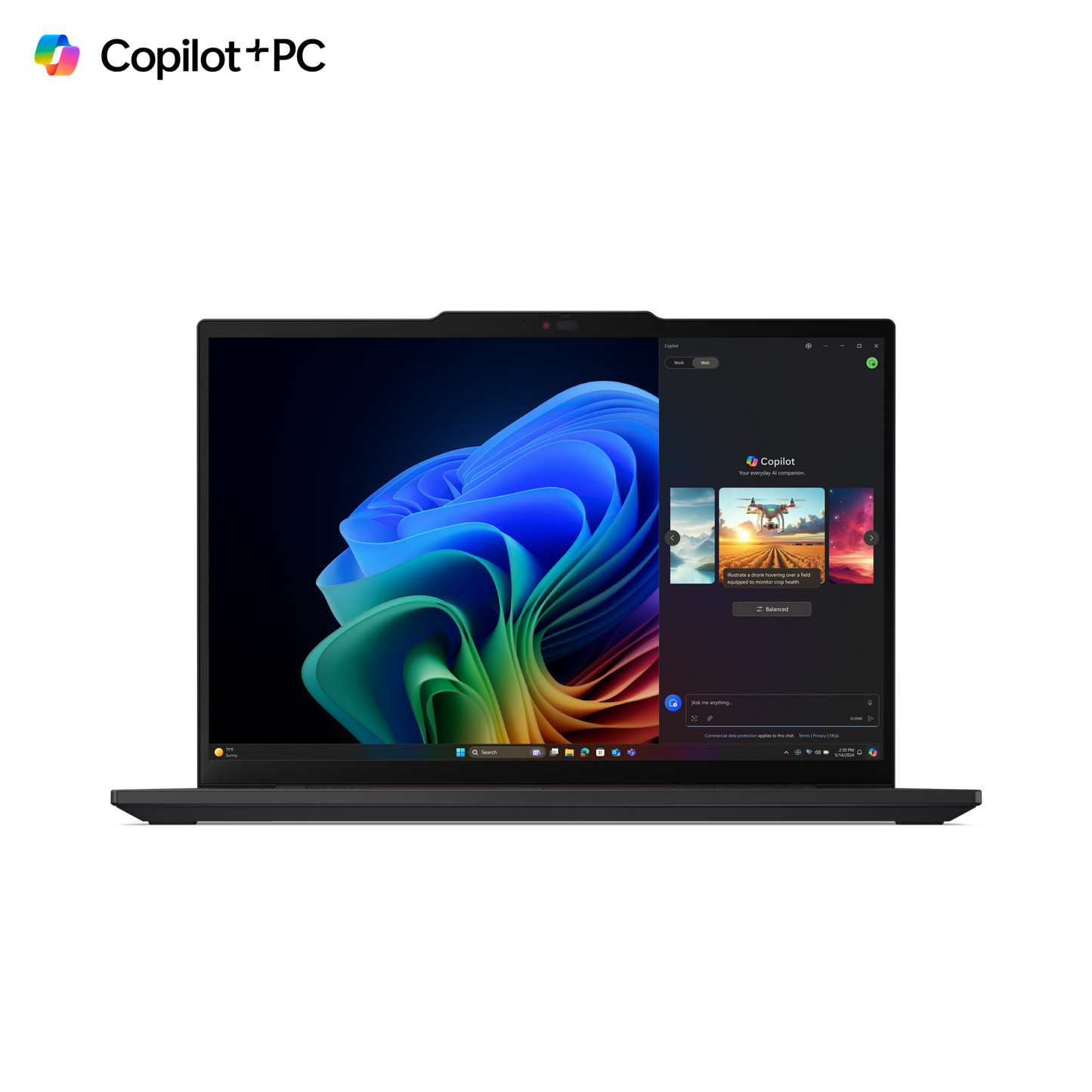 LENOVO T14 LNL U5-226V 16GB DDR5 512GB SSD M.2 2280 TLC G4 INTEGRAT...