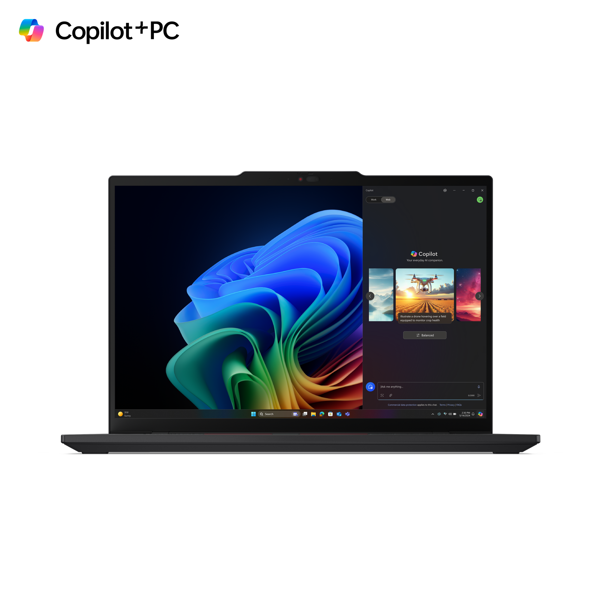 LENOVO T14 LNL U5-226V 16GB DDR5 512GB SSD M.2 2280 TLC G4 INTEGRAT...