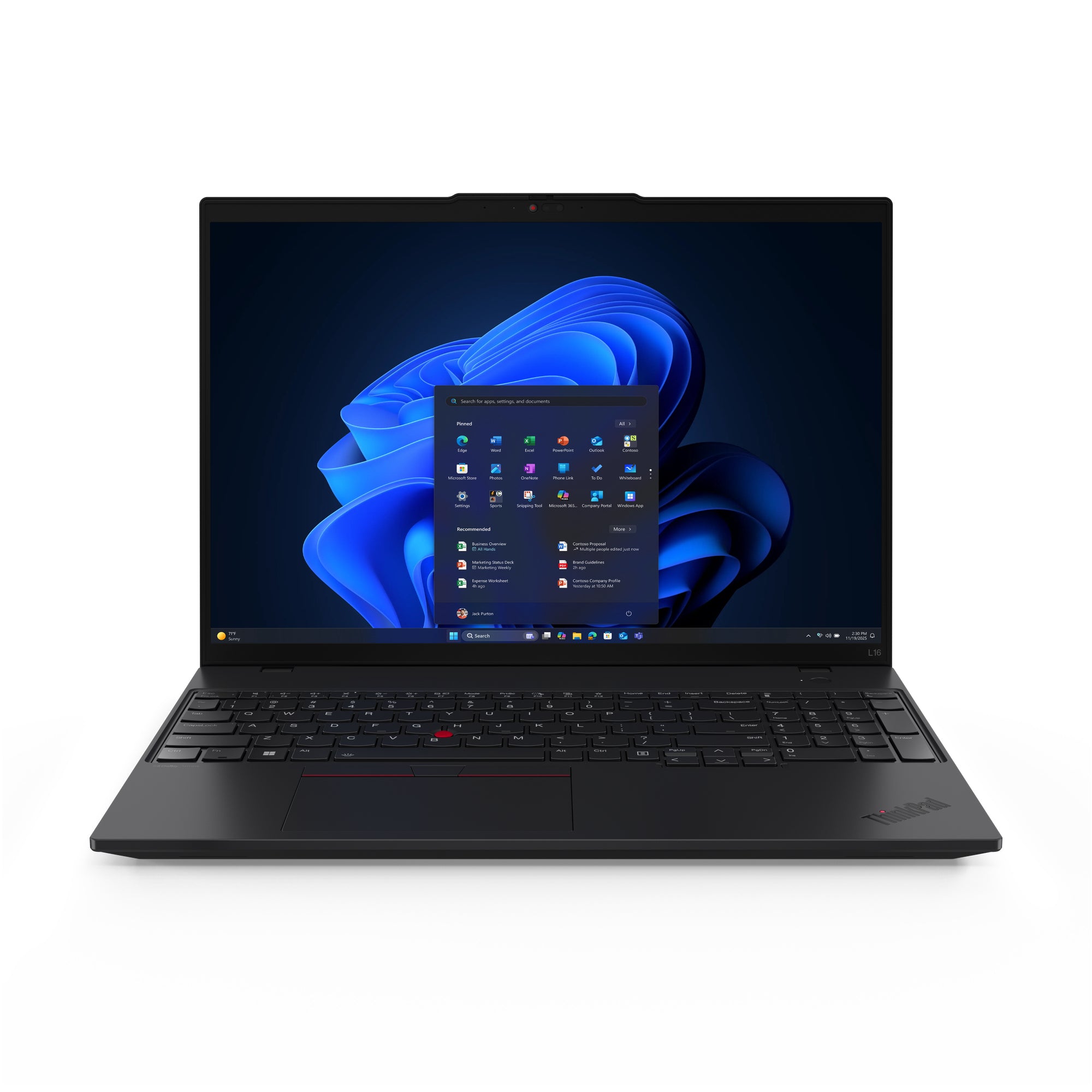 LENOVO L16, U5-225U, 16GB DDR5, 1TB SSD M.2 2280 NVME G4, INTEGRATE...