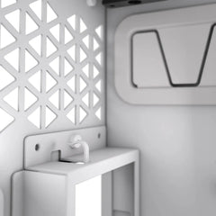 6500D Airflow White Tempered Glass Mid-Tower; 2x 3.5'' |  2x 2.5'' Drive Bays; Up to 360mm Radiator compatible