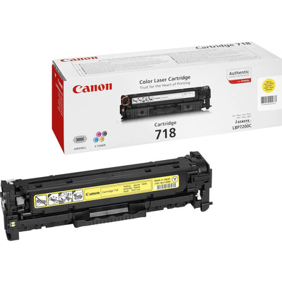 CANON-TONER-CRG 718 Y-LBP7200CDN / LBP7210CDN / LBP7660CDN / LBP768...