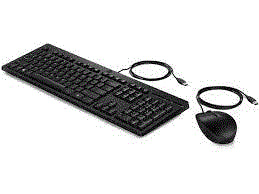HP 225 WIRED MOUSE AND KEYBOARD