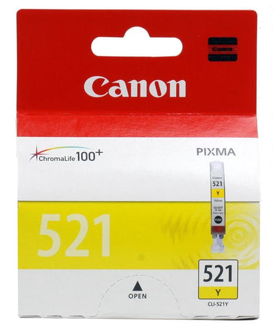 CANON-INK-CLI-521 Y-IP3600/ IP4600/ IP4700/ MP540/ MP550/ MP560/ MP...