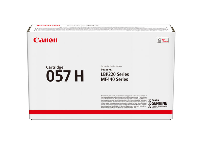 CANON-TONER- CRG 057 H BK-LBP233DW / LBP226DW / LBP228X / MF443DW /...