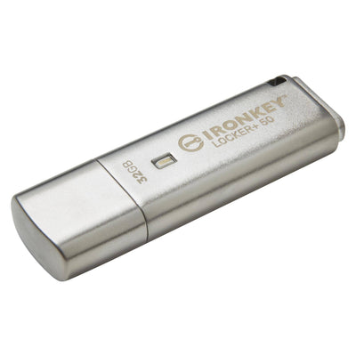 KINGSTON 32GB IRONKEY LOCKER PLUS 50 AES ENCRYPTED, USBTOCLOUD
