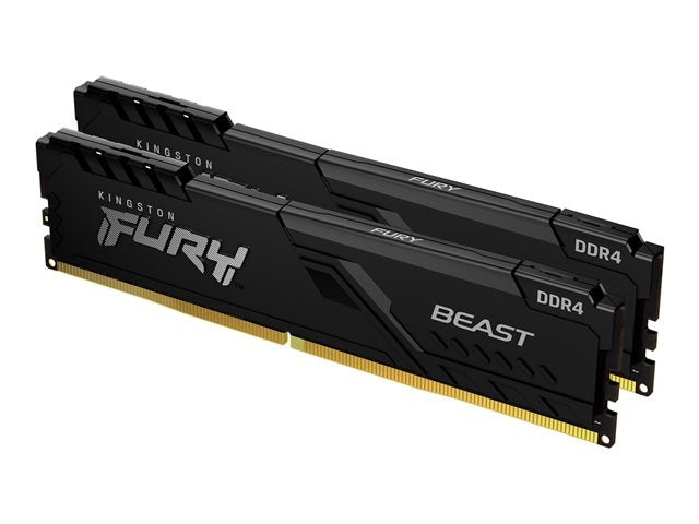 KINGSTON 32GB 3200MT/S DDR4 CL16 DIMM (KIT OF 2) 1GX8 FURY BEAST BLACK