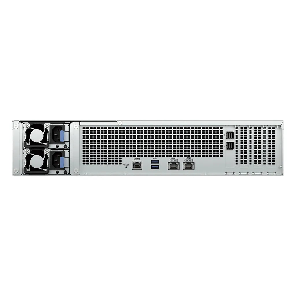 Synology 12-BAY 2U Rackmount Nas INTEL Xeon CPU; Scalable Up To 864TB; Up To 48GB Memory; Gpu Cards Support.