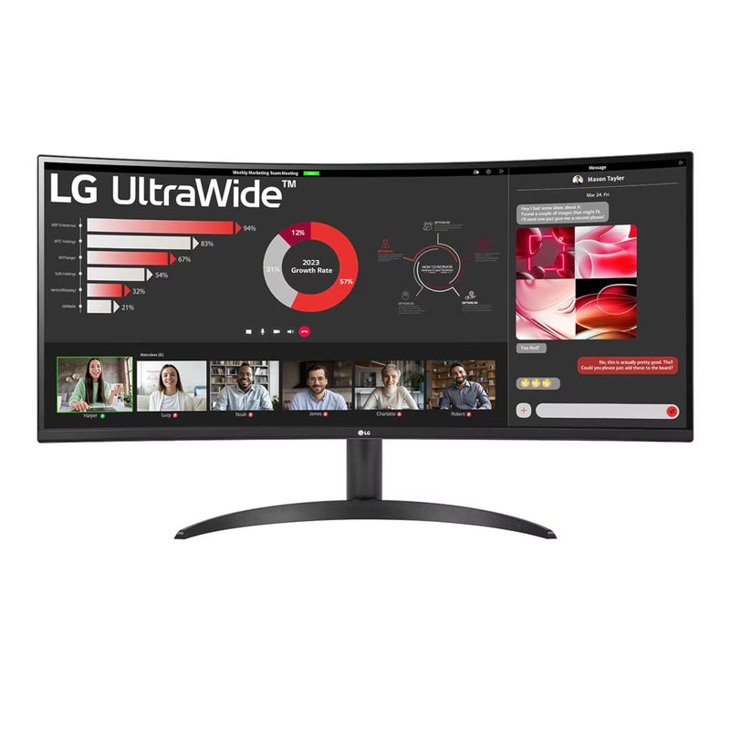 LG UltraWide 34" QHD Monitor
