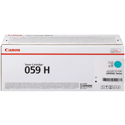 CANON-TONER- CRG 059 H C- LBP852CX - YIELD 13 500