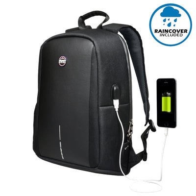 Port Chicago Evo Black 15.6" Backpack