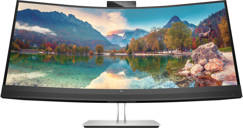 HP E34M G4 34" WQHD CURVED CONFERENCING USB-C PD - 5MP CAMERA - ON-...