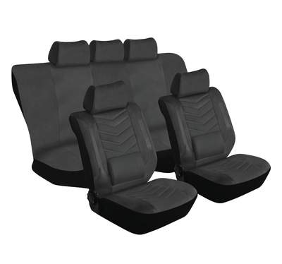 Stingray - Sport 11Pc Car Seat Cover Set - Luxurious leather look