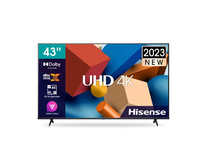 Hisense 43 inch A6N Series Direct LED UHD Vidaa Smart TV