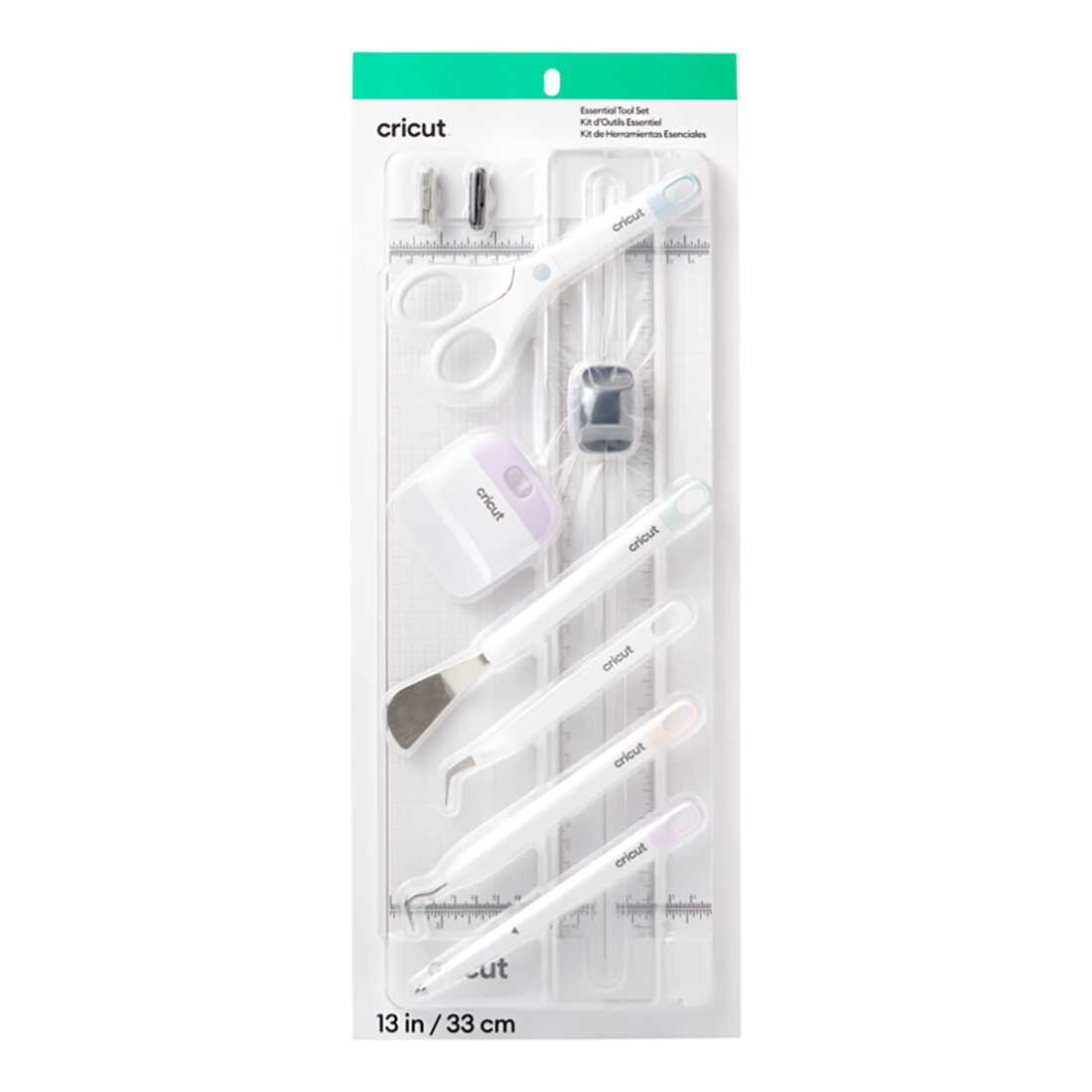 Cricut 2008760 13 Inch Essential Tool Set with Trimmer, Scoring Stylus