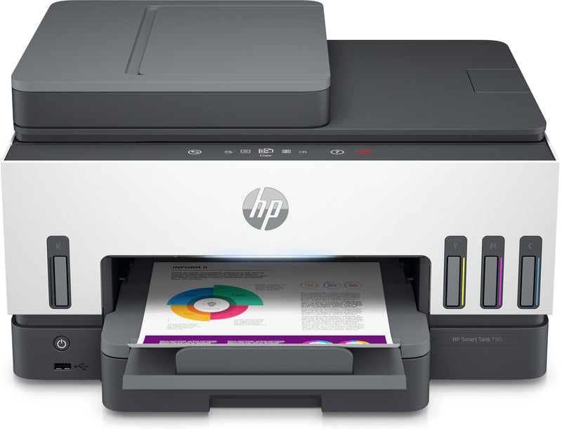 HP SMART TANK 790-PRINT, SCAN, COPY AND FAX-UP TO:15/9 PPM; AUTOMAT...
