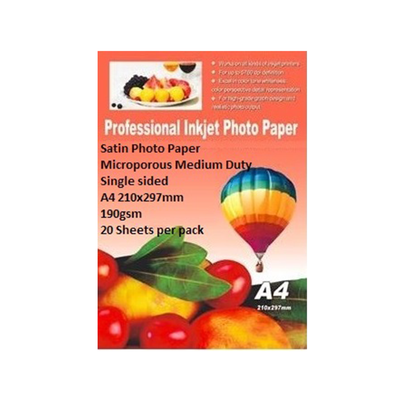 E-Box Resin Coated Glossy Photo Paper-Single sided A4 210x297mm