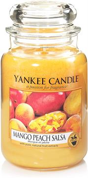 Yankee Candle Mango Peach Salsa Large Jar Retail Box No