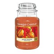 Yankee Candle Spiced Orange Large Jar Retail Box No
