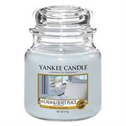 Yankee Candle Calm & Quiet Medium Jar Retail Box No