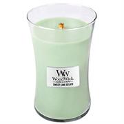 Woodwick Sweet Lime Gelato Large Jar Retail Box No warranty