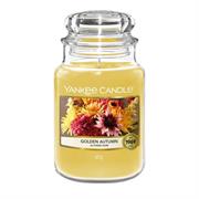 Yankee Candle Golden Autumn Large Jar Retail Box No