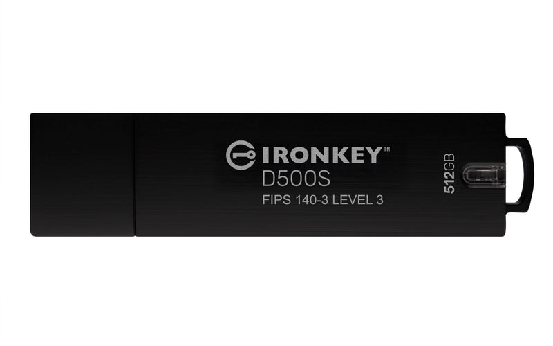 KINGSTON 512GB IRONKEY D500S FIPS 140-3 LEVEL 3, AES-256