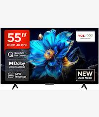 TCL P7K-UK 55Inch QLED Direct LED 4K HDR Smart Google TV