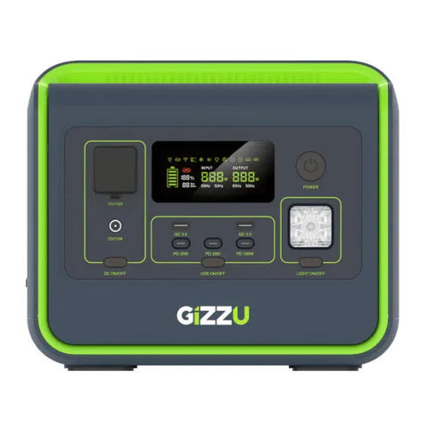 Gizzu Hero Core Portable Power Station Inverter 800W 512WH