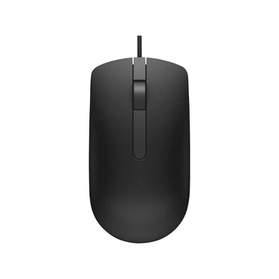 Dell MS116 Black Ambidextrous USB Mouse