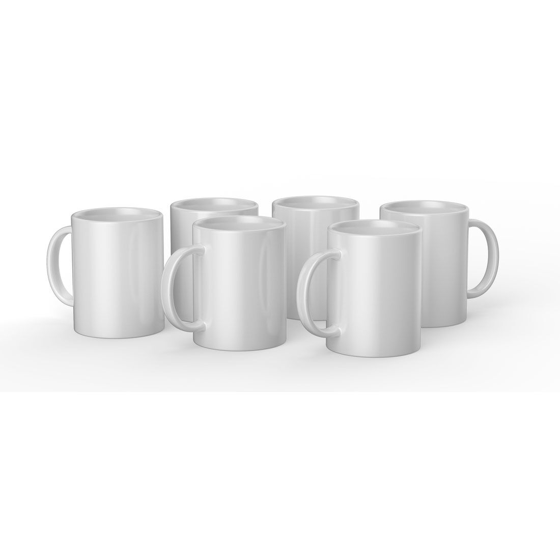 Cricut 2008944 Cricut 440ML Ceramic Mug Blank Bulk 6PC White