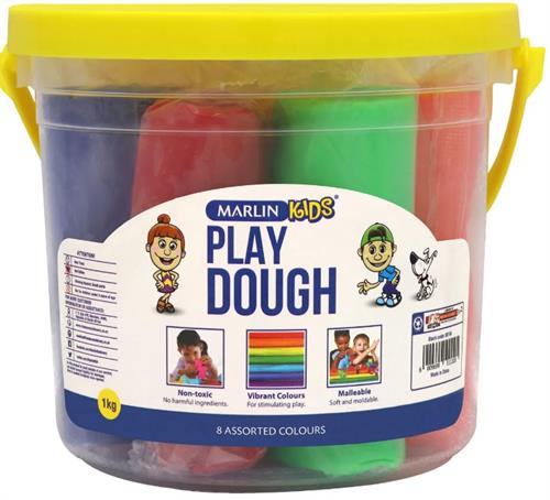 Marlin Kids Play Dough 1KG Bucket