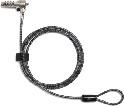 HP NANO COMBINATION CABLE LOCK 49 X 18 X 9 MM; 8 MM (DIAMETER) ONE-...