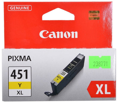 CANON-INK-CLI-451 XL Y-IP7240/ MG5440/ MG5540/MG5640/ MG6340/MG7140...