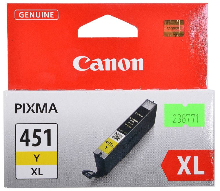 CANON-INK-CLI-451 XL Y-IP7240/ MG5440/ MG5540/MG5640/ MG6340/MG7140...