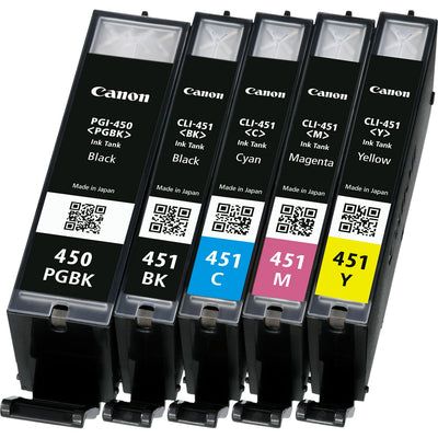 CANON-INK-CLI-451 C/M/Y/BK MULTIPACK-IP7240/ MG5440/ MG5540/MG5640/...