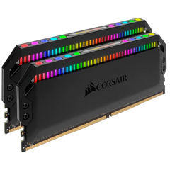 Corsair DOMINATOR® PLATINUM RGB 16GB (2 x 8GB) DDR4 DRAM 3600MHz C16 Memory Kit; 18-19-19-39; 1.35V; Black