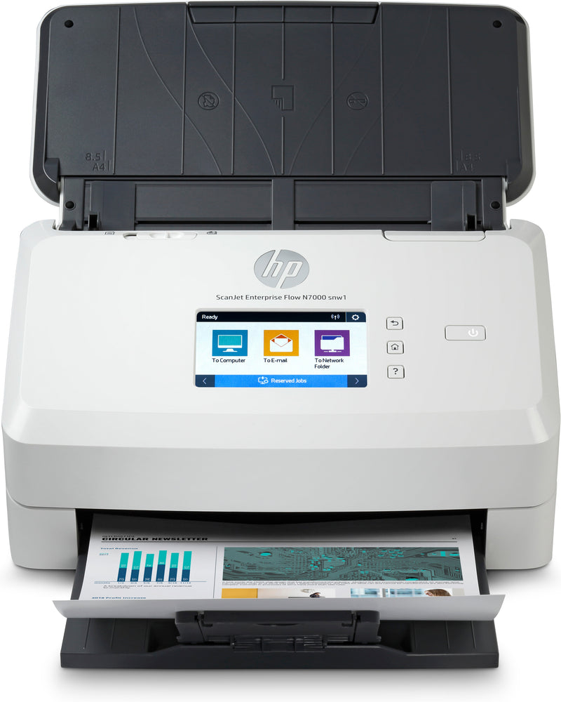 HP SCANJET ENTERPRISE FLOW N7000 SNW1 SHEET-FEED SCANNER