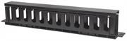 Intellinet 19 Inch Black Cable Management Panel