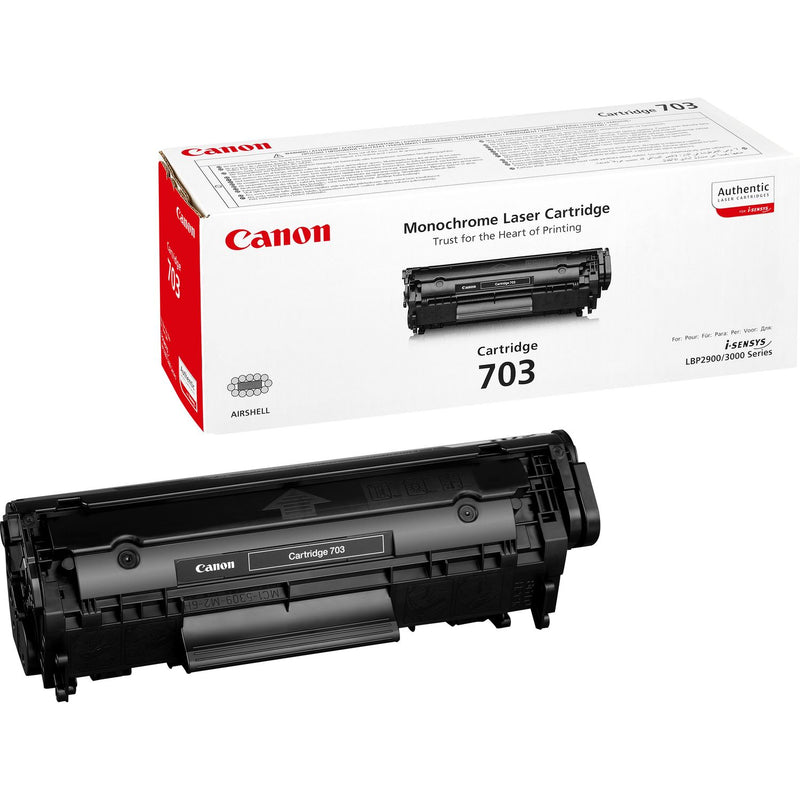CANON-TONER-CRG 703 BK-LBP2900 / LBP2900B / LBP3000 - YIELD 2 000