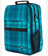 HP Campus XL Tartan Plaid Backpack