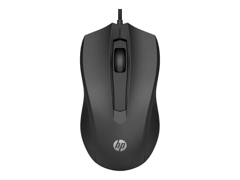 HP 105 BLACK WIRED MOUSE