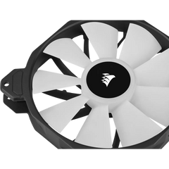 Corsair SP140 RGB ELITE; 140mm RGB LED Fan with AirGuide; Single Pack  - Requires Corsair hub.