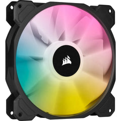 Corsair SP140 RGB ELITE; 140mm RGB LED Fan with AirGuide; Single Pack  - Requires Corsair hub.