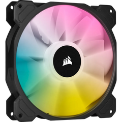 Corsair SP140 RGB ELITE; 140mm RGB LED Fan with AirGuide; Single Pack  - Requires Corsair hub.