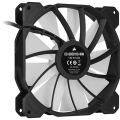 Corsair SP140 RGB ELITE; 140mm RGB LED Fan with AirGuide; Single Pack  - Requires Corsair hub.