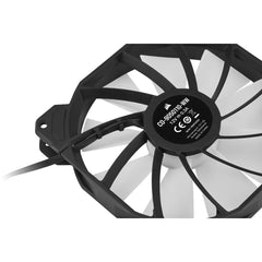 Corsair SP140 RGB ELITE; 140mm RGB LED Fan with AirGuide; Single Pack  - Requires Corsair hub.