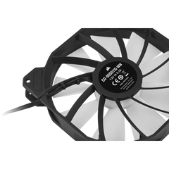 Corsair SP140 RGB ELITE; 140mm RGB LED Fan with AirGuide; Single Pack  - Requires Corsair hub.