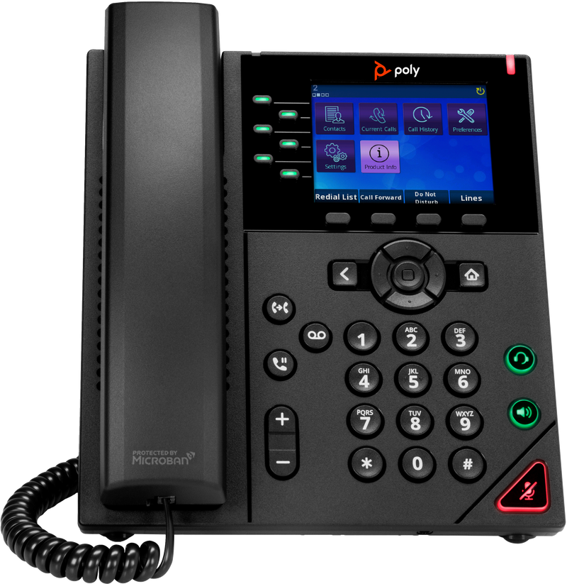 POLY OBI VVX 350 6-IP PH POE-E